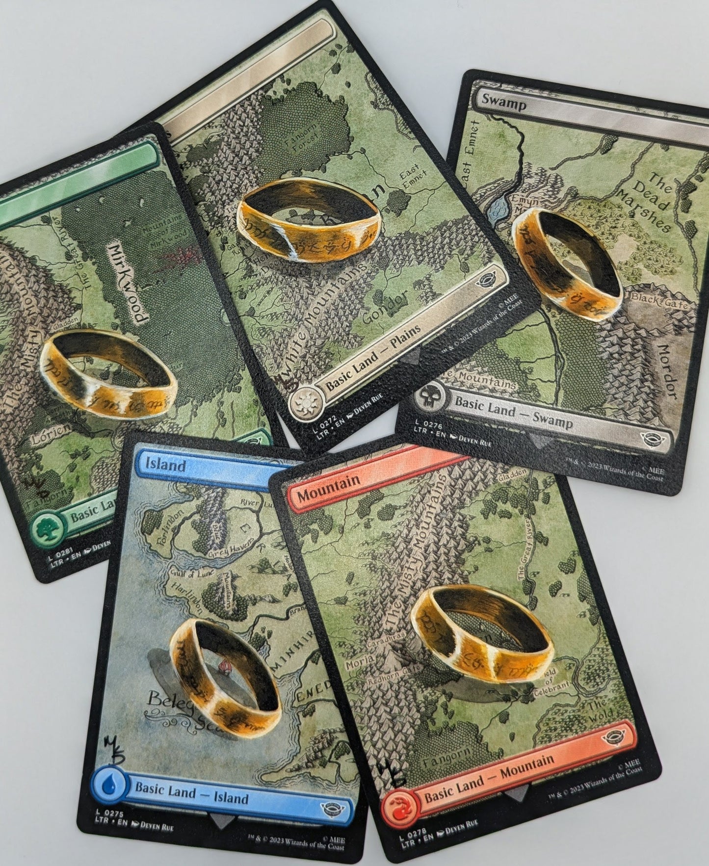 One Ring Altered Full Art Lands