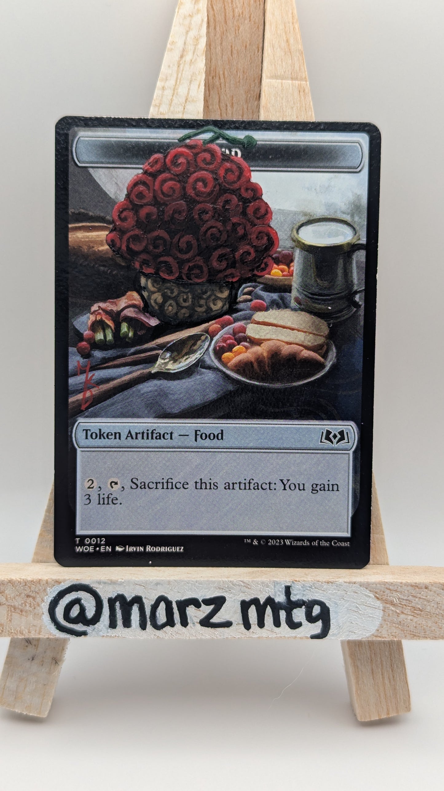 One Piece Hito Hito no Mi Devil Fruit Altered Food Token