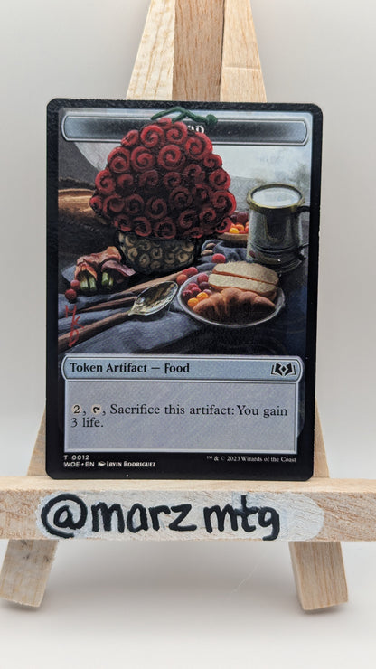 One Piece Hito Hito no Mi Devil Fruit Altered Food Token